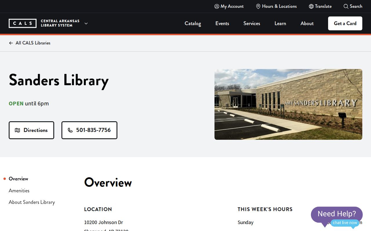 Sherwood neighbors community research at Amy Sanders Library